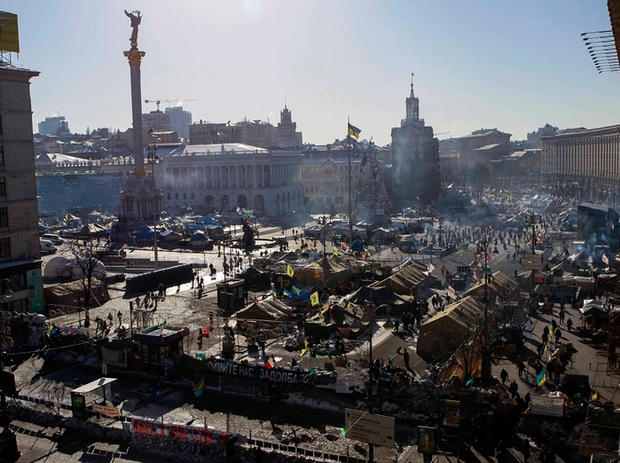 Протесты на площади Независимости