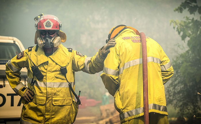 Опасность обезвоживания и лесных пожаров в Австралии