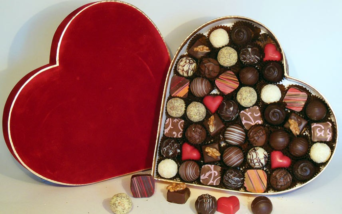 Шоколад на День Святого Валентина
