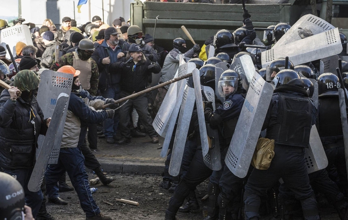 Беспорядки в Украине
