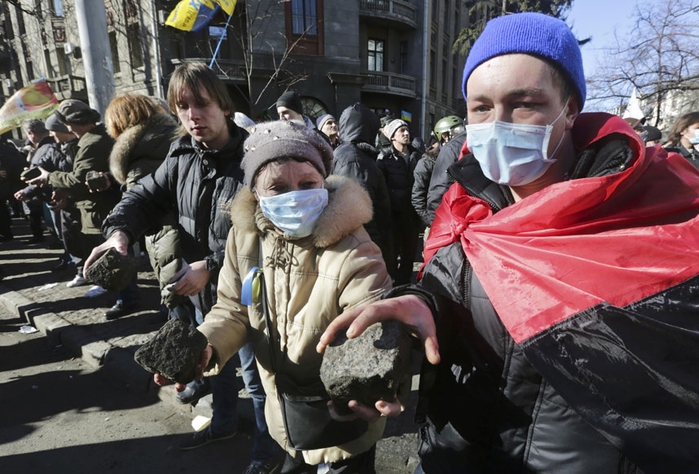 Беспорядки в Украине