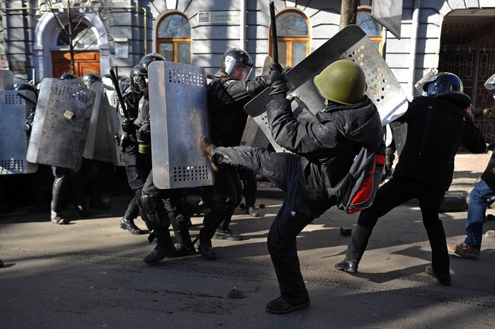 Беспорядки в Украине