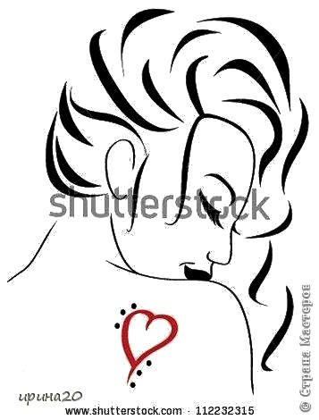 stock-vector-black-and-white-illustration-of-a-woman-with-pretty-hair-and-heart-shaped-tattoo-possibly-for-112232315_0 (357x470, 73Kb)