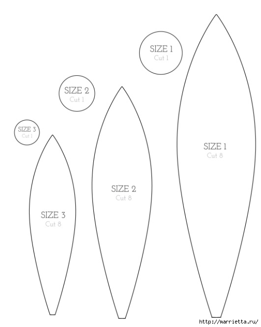 Воздушные шары из фетра для детского мобиля (1) (531x664, 51Kb)