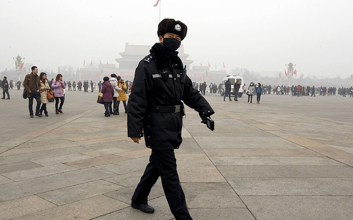 Густой смог над Пекином