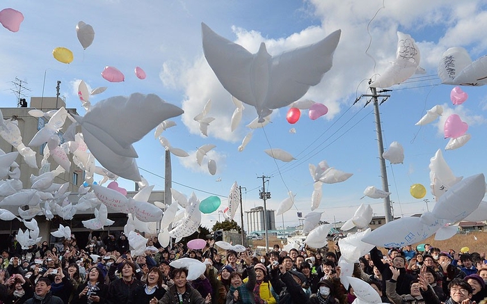Третья годовщина японского землетрясения и цунами