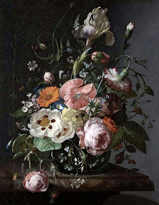 Рахель Рюйш, XVIII век, (с) музей Rijksmuseum Нидерланды