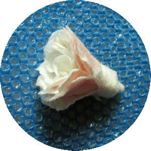 Валяние. Розовый букет невесты из войлока (12) (300x300, 53Kb)