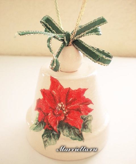 Рождественские колокольчики из цветочных горшочков (12) (479x578, 192Kb)