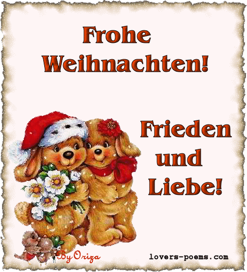 Поздравления С Рождеством На Немецком Языке