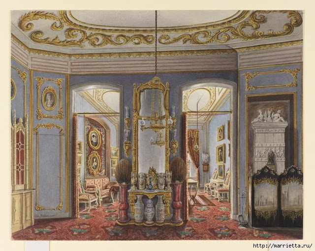 Дизайн интерьера. Романтика 19-го века. Акварель (26) (640x511, 250Kb)