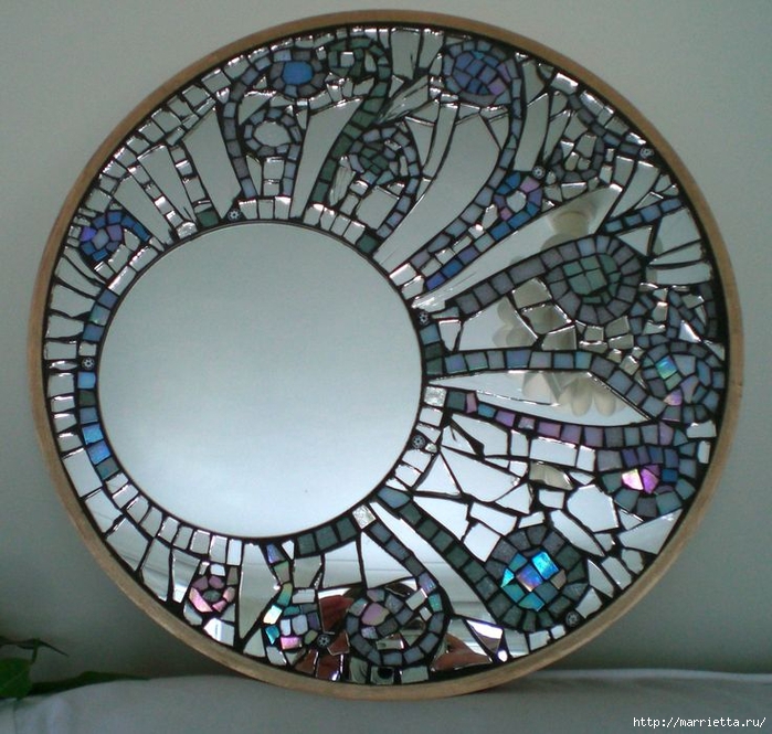 Зеркальная мозаика. Роскошные идеи для вдохновения (39) (700x665, 343Kb)