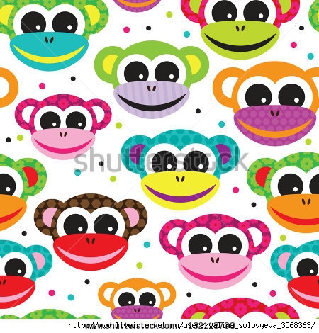 stock-vector-seamless-retro-monkey-ape-kids-pattern-wallpaper-background-in-vector-132118790 (450x470, 183Kb)