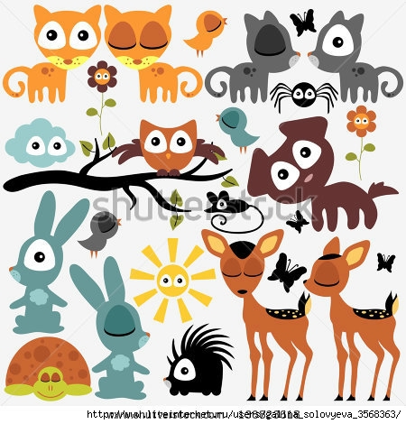 stock-vector-set-of-various-cute-funny-animals-136823618 (450x470, 157Kb)