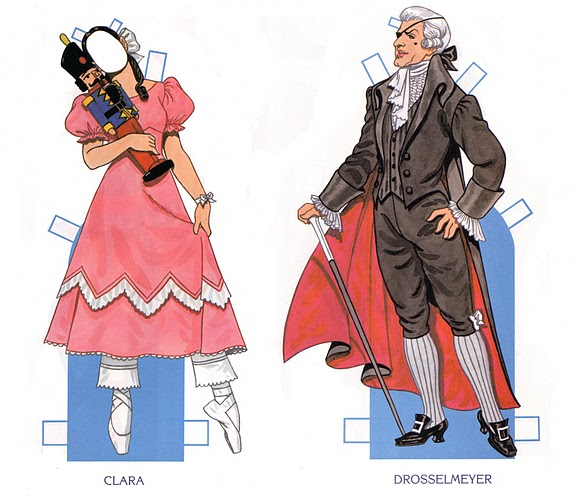 Clara & Drosselmeyer (576x504, 249Kb)