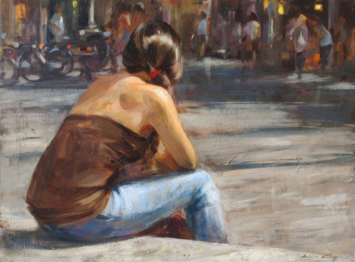 Mònica Castanys 1973 - Spanish Figurative  painter - Tutt'Art@ (13) (700x516, 427Kb)