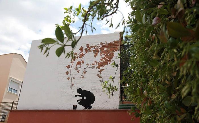 Уличные картины испанского художника Pejac