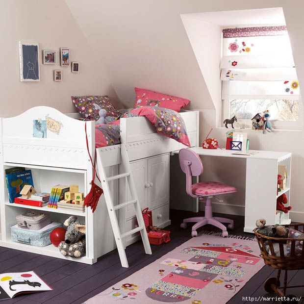 Дизайн интерьера. Детская комната (63) (620x620, 199Kb)