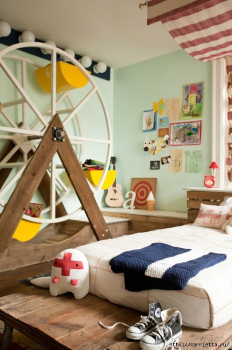 Дизайн интерьера. Детская комната (78) (465x700, 221Kb)