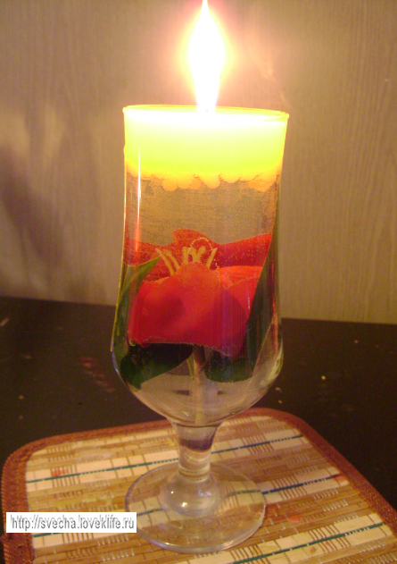 Цветок в бокале. Изготовление свечей (1) (445x631, 627Kb)