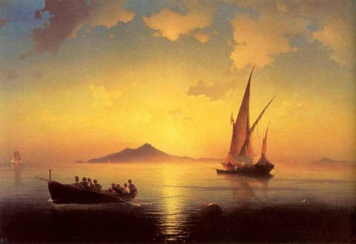 Неаполитанский залив, 1841 (700x480, 268Kb)