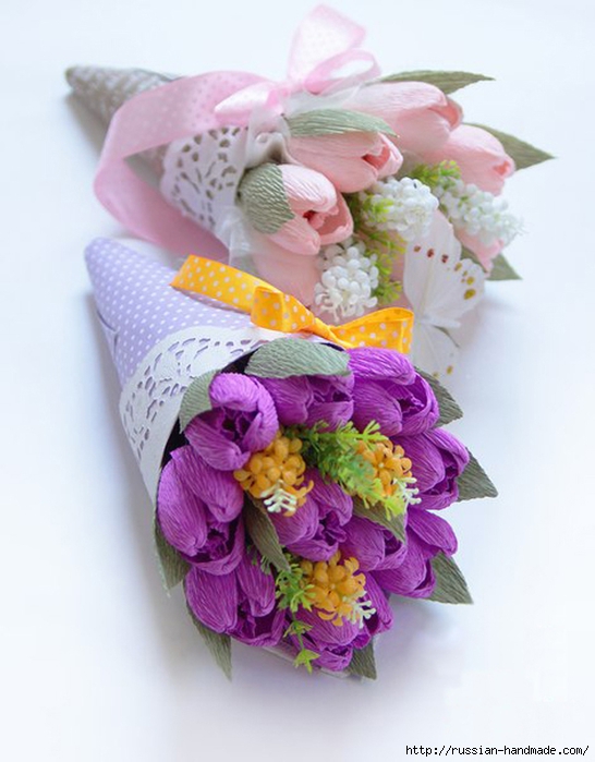 Подарок к 8 марта в виде горшочка с цветком: пошаговый мастер-класс с фото