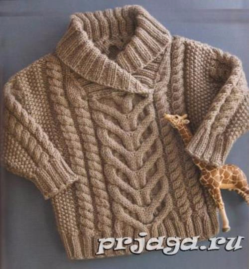 детский свитер спицами - Страна Мам