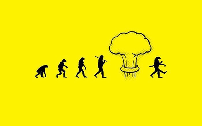 20 сатирических иллюстраций на тему эволюции