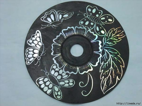 Creative-Ideas-DIY-Wall-Art-From-Old-CDs (600x450, 132Kb)