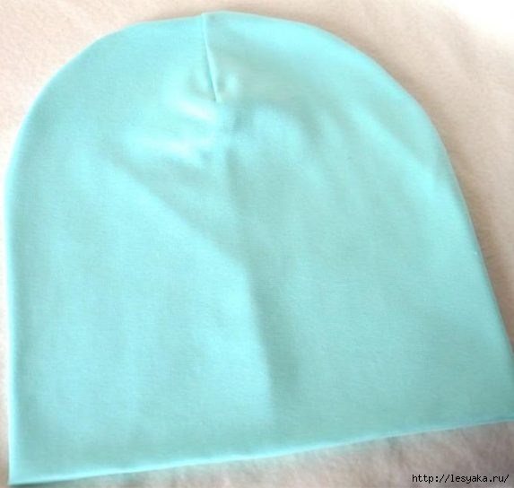 Как сшить модную шапку-чулок из трикотажа