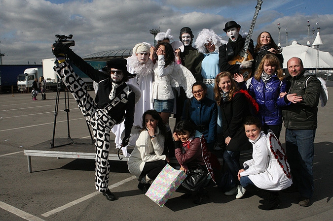 В Лужниках возвели купол для Cirque du Soleil