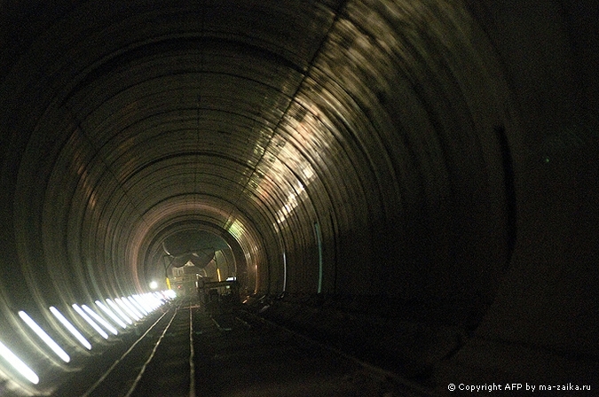 Самый длинный Готтхард (Gotthard) тоннель в мире строят в Седрун (Sedrun), Швейцария.