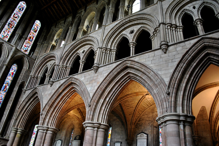 Hexham Abbey, Northumberland, England 19385