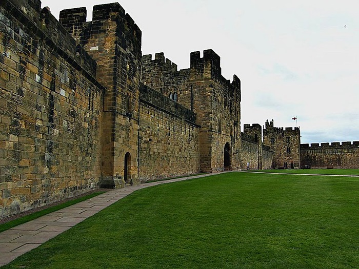 Замок Гарри Поттера - Замок Алник - Alnwick Castle 69445