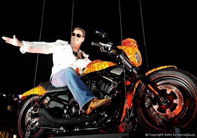 Harley Davidson за миллион в Марина-дель-Рей, Калифорния, 21 октября 2010 года.