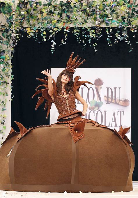 16-ая ярмарка шоколада Salon du Chocolat в Париже, 27 октября 2010 года.