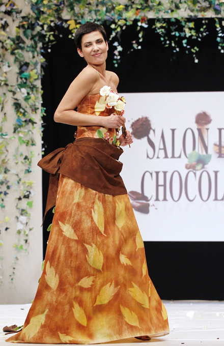 16-ая ярмарка шоколада Salon du Chocolat в Париже, 27 октября 2010 года.