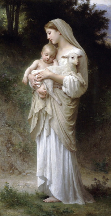 Adolphe-William Bouguereau. (359x698, 76Kb)