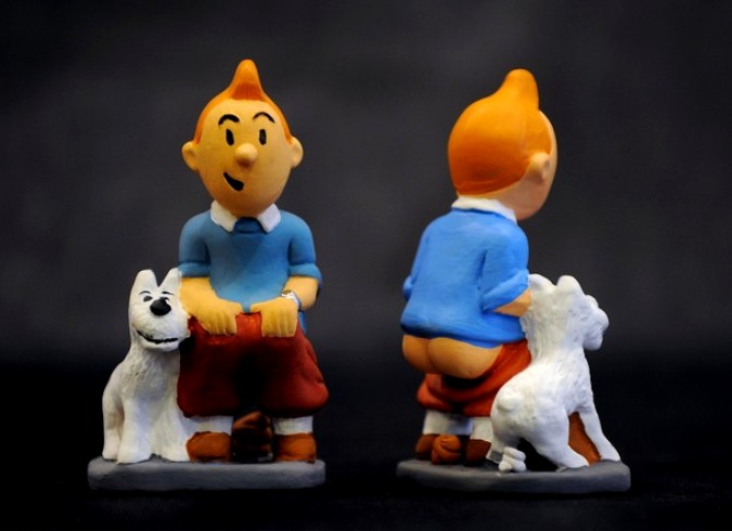 Caganer - традиционные керамические каталонские фигурки, 17 ноября 2010 года.