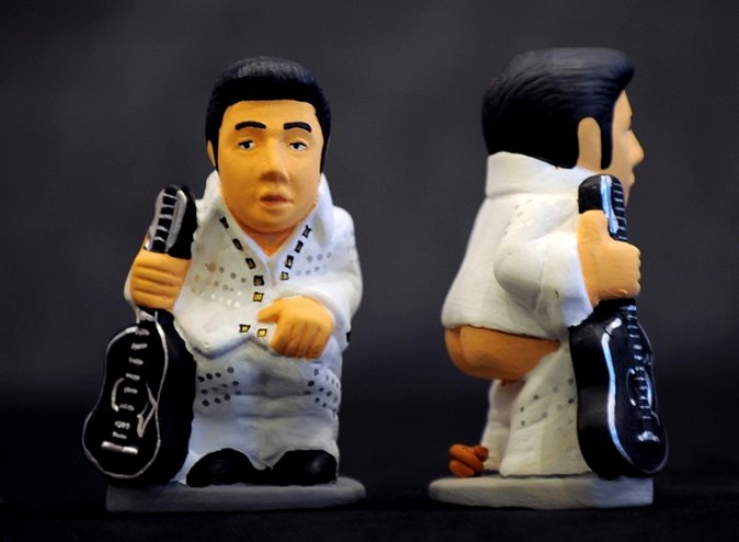 Caganer - традиционные керамические каталонские фигурки, 17 ноября 2010 года.