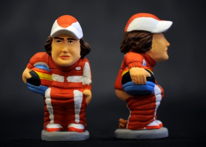 Caganer - традиционные керамические каталонские фигурки, 17 ноября 2010 года.