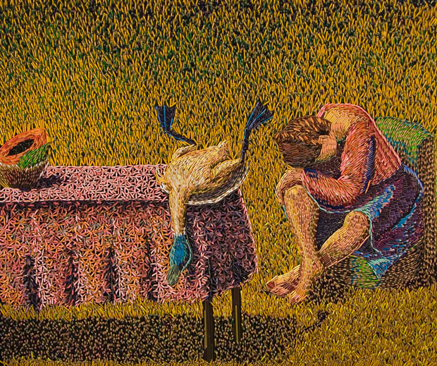 Колумбийский художник-абстракционист Федерико Урибе (Federico Uribe)