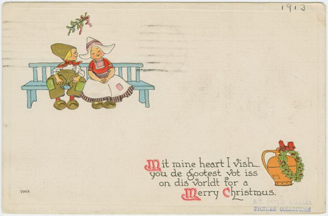 Vintage Christmas cards/Винтажные рождественские открытки (650x428, 78Kb)