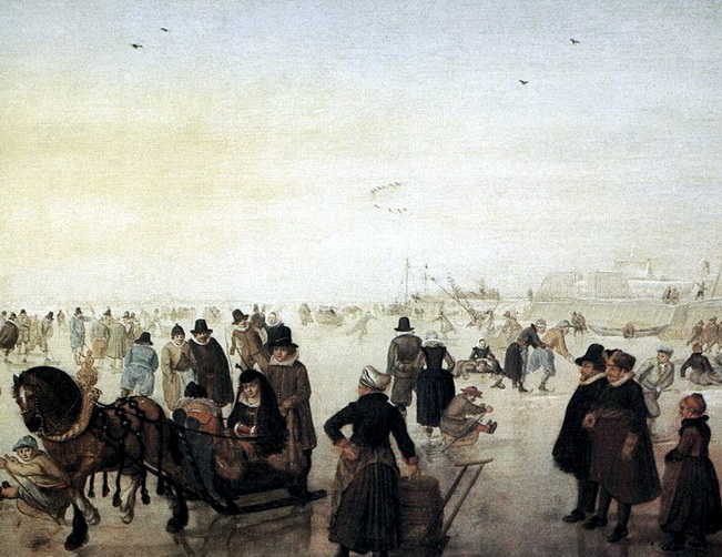 Художник Hendrick Avercamp/Ледяной край (651x502, 142Kb)