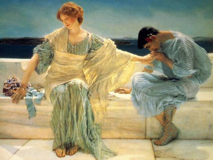 Сэр Лоуренс Альма-Тадема. Lawrence Alma-Tadema. (700x525, 50Kb)