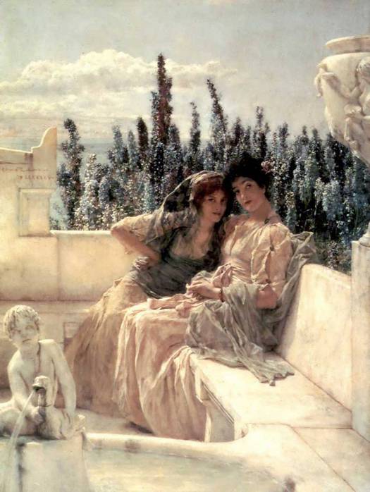 Сэр Лоуренс Альма-Тадема. Lawrence Alma-Tadema. (525x698, 52Kb)