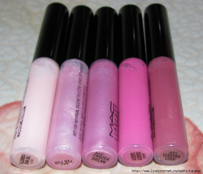 MAC A Tartan Tale Collection Sassy Pink Lassies Lipglass