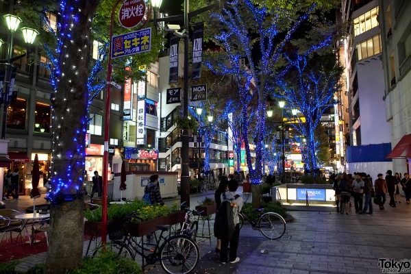 Рождественский Токио Shinjuku-Christmas-2010-064-600x400 (Shinjuku Christmas Lights)
