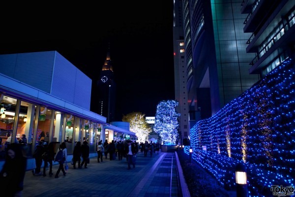 Рождественский Токио Shinjuku-Christmas-2010-016-600x400 (Christmas in Shinjuku)