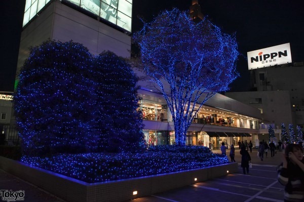 Рождественский Токио Shinjuku-Christmas-2010-001-600x400 (Shinjuku Christmas 2010)
